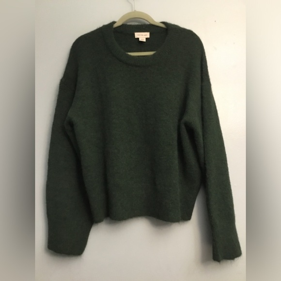 Calvin Klein Deep Green Crew Neck Sweater - Picture 12 of 15